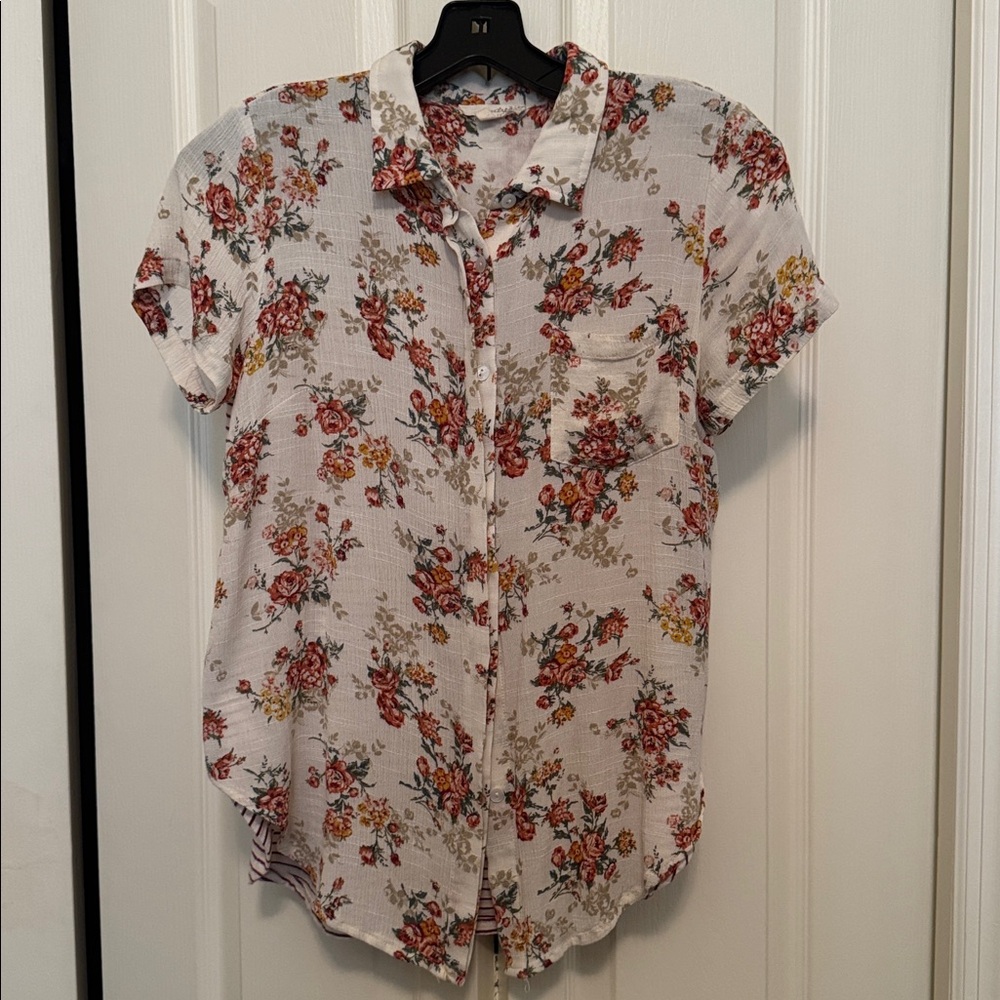 Mystree Floral Patterned Top